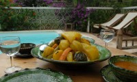 Le restaurant de spécialités marocaines de la maison d’hôtes - Villa Zagora